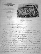 Автограф листа В. Дорошенка до М.…