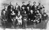 In 1898 with ukrainian writers