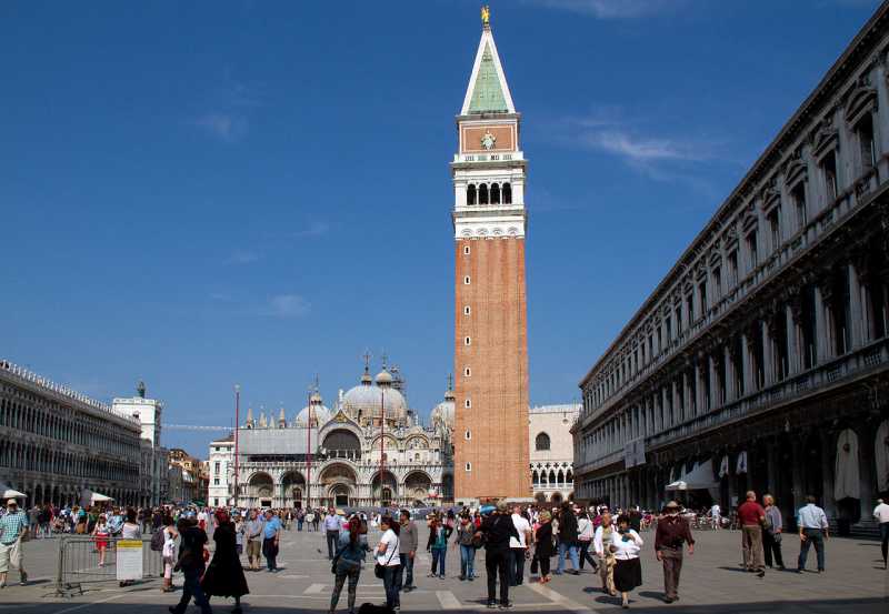 Площадь св. Марка в Венеции - памятное…