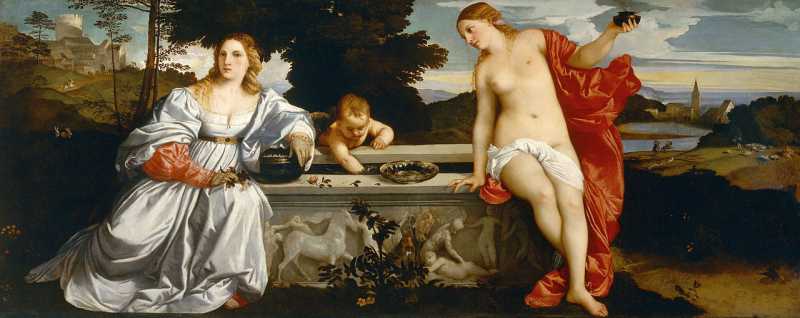 Titian «Amor Sacro y Amor Profano