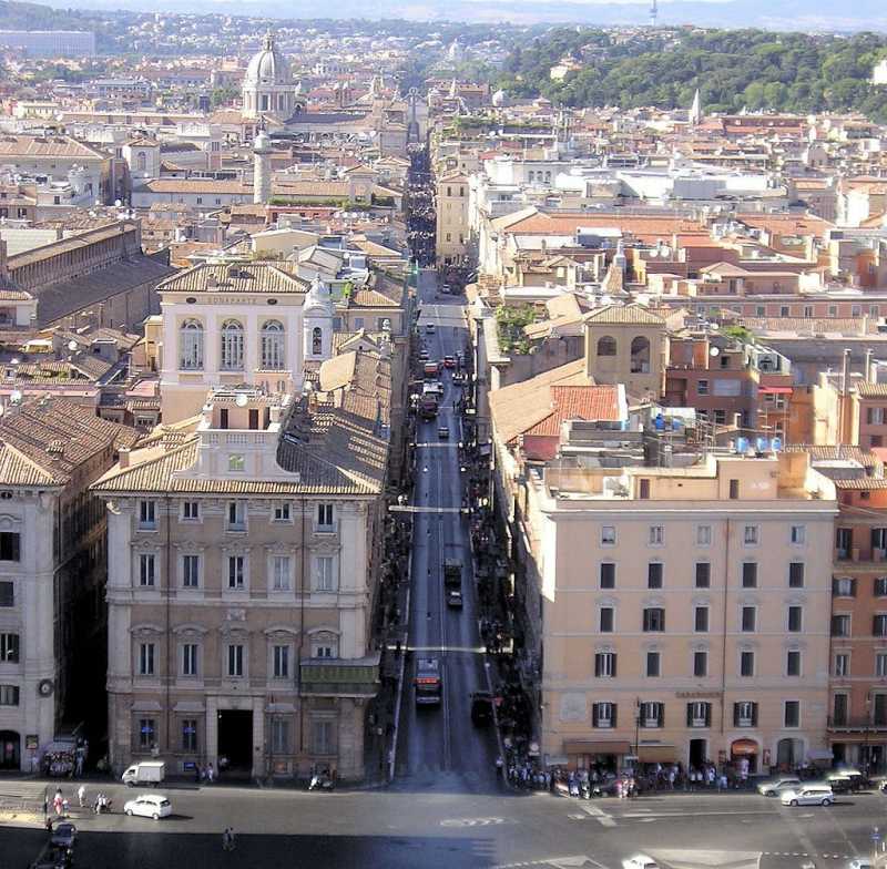 Вулиця Корсо в Римі - пам’ятне місце…