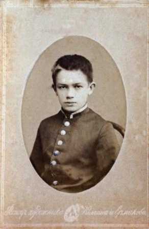Mykhajlo Hrushevsky – photo in 1880