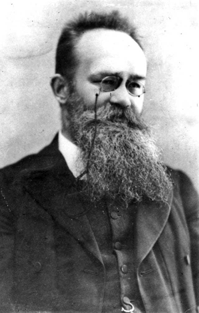 Mykhajlo Hrushevsky – photo in 1901